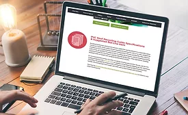 Computer shows image of downloadable form from CFFA