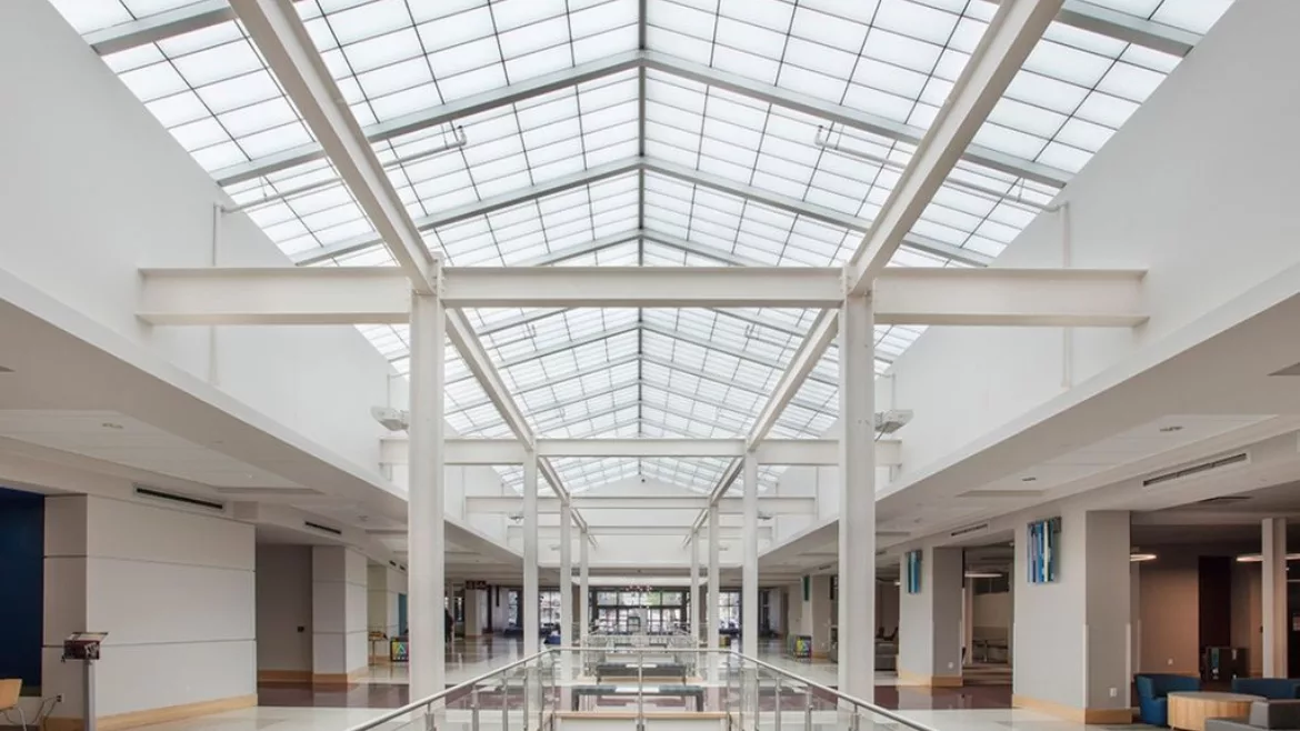 building has abundance of natural lighting