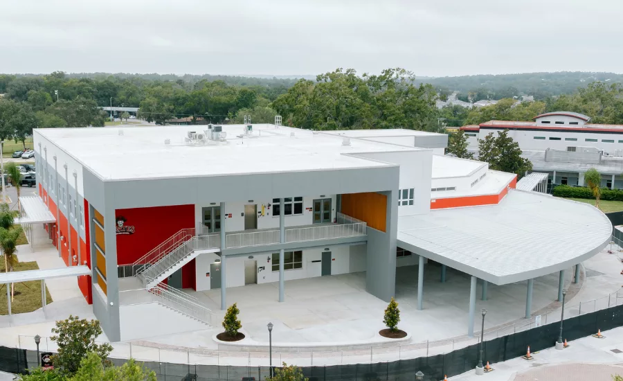 Pasco High School ariel view
