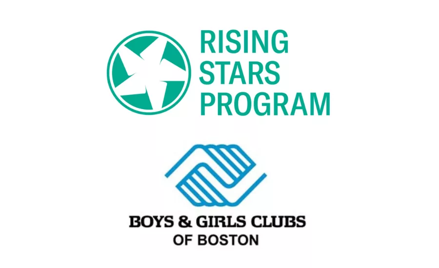 Rising Stars and Boys & Girls of Boston logos