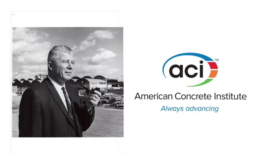 Arthur R. Anderson Medal and ACI logo