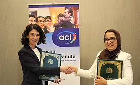 American Concrete Institute and Ministry of Equipment and Water The Kingdom of Morocco sign MOU to advance concrete knowledge and standards