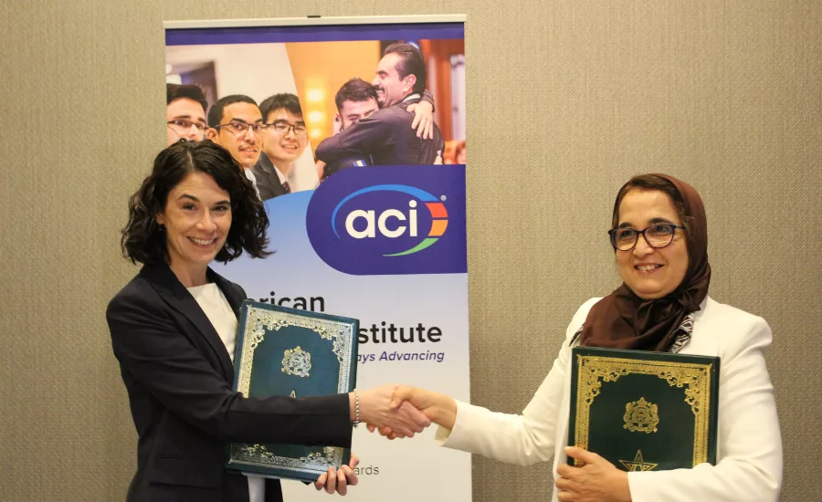 American Concrete Institute and Ministry of Equipment and Water The Kingdom of Morocco sign MOU to advance concrete knowledge and standards