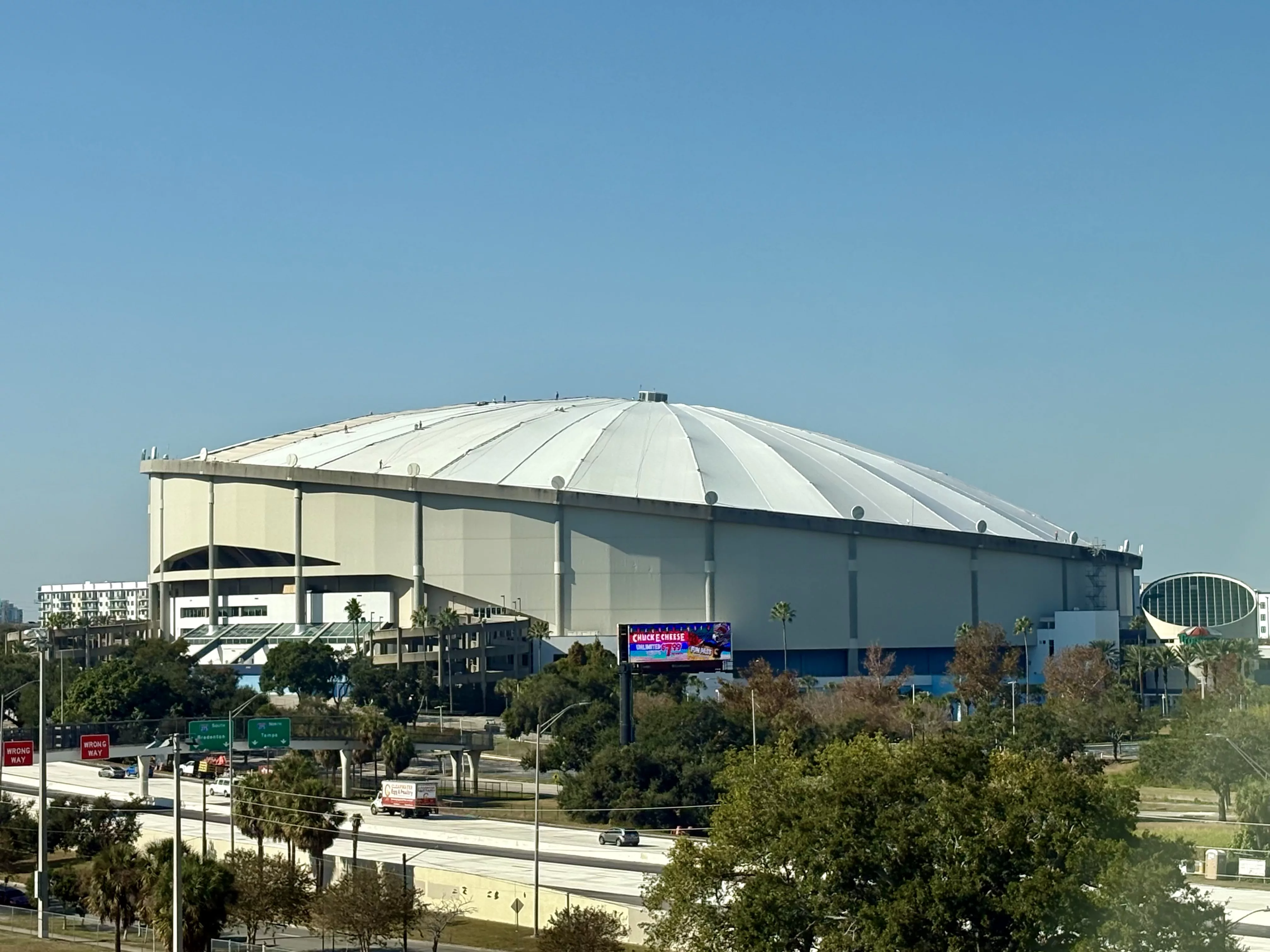 Tropicana Field roof replacement