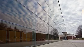 curtainwall on a building