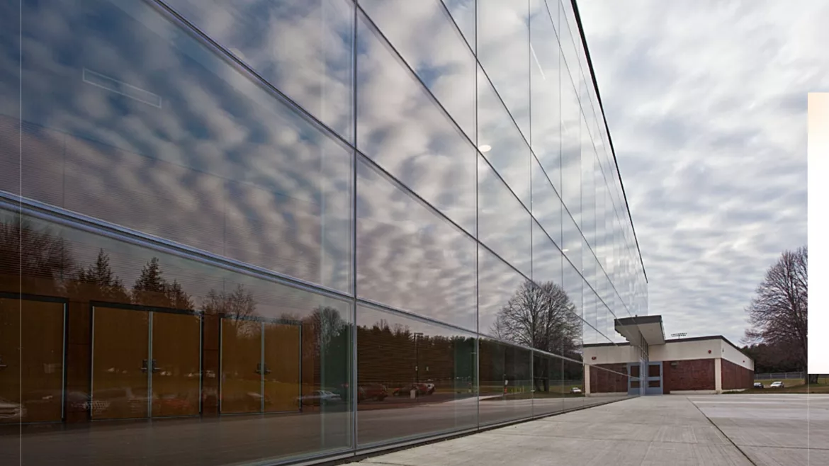 curtainwall on a building