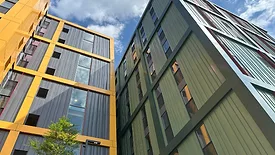 Catherine Commons exterior cladding