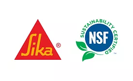 Sika logo and the NSF logo