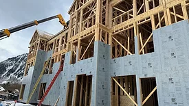 OXIS on a house build