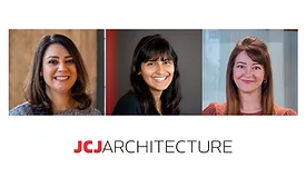 From left to right: Emily Czarnecki, Sharmista Mitra, and Carrie Nielsen headshots