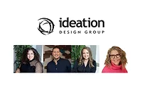 Ideation Design Group logo with employee headshots underneath