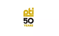 PTI 50th anniversary logo