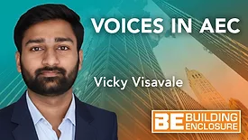 Voices in AEC promo with Vicky Visavale's headshot