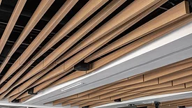 Witherspoon Student Center ceiling baffles