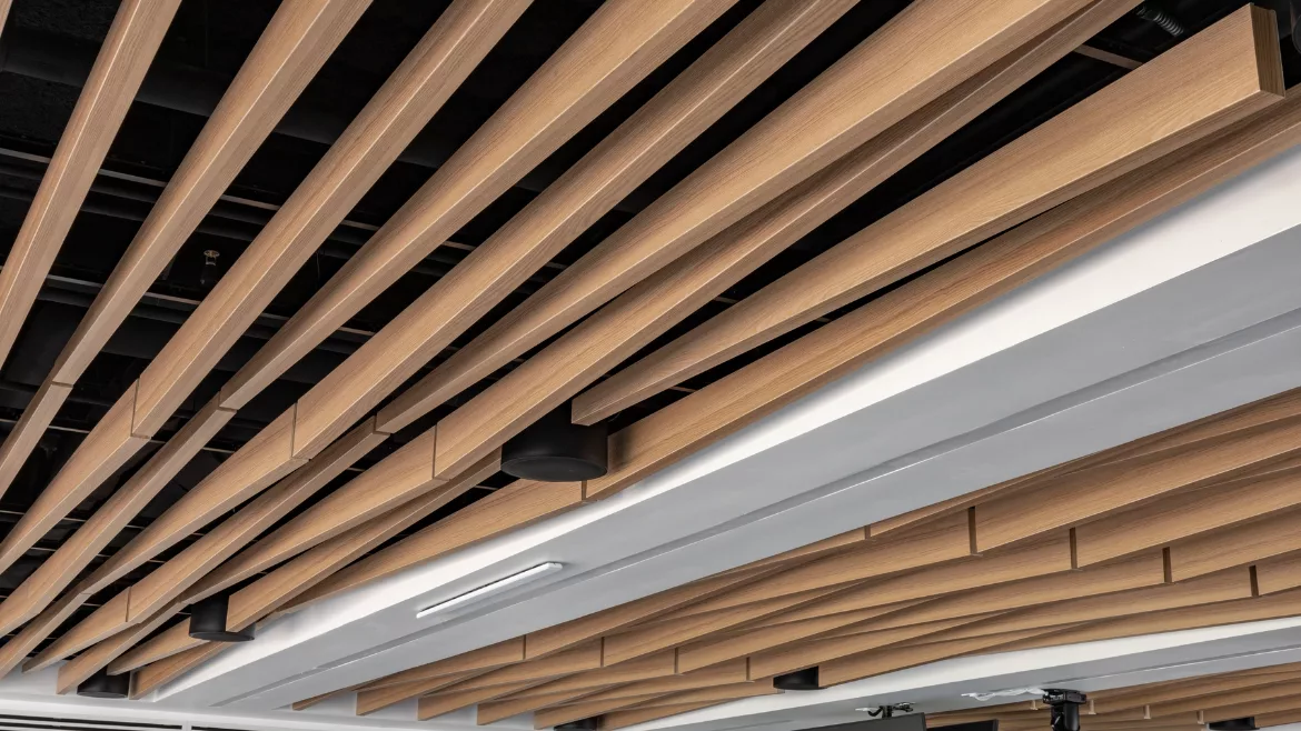 Witherspoon Student Center ceiling baffles
