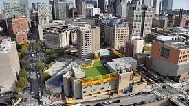 Josiah Quincy Elementary School ariel view