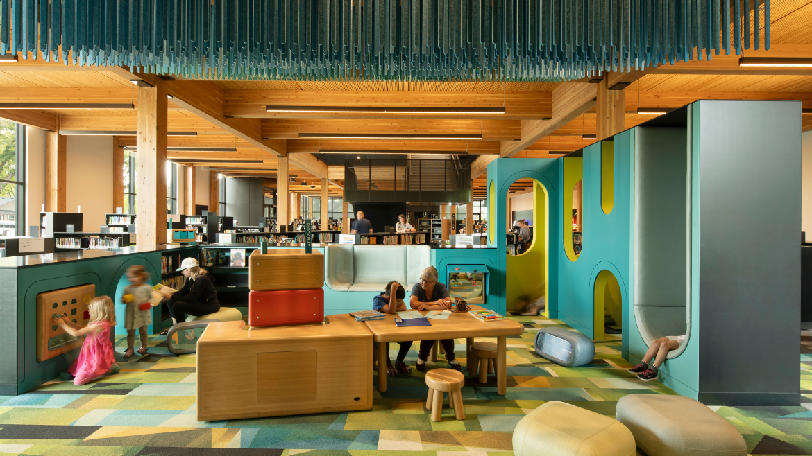 Deschutes Public Library interior