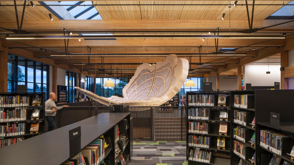 Deschutes Public Library interior