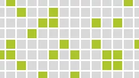 grid shows gray and green boxes
