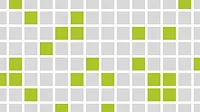 grid shows gray and green boxes