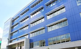 Omawall PL Blue Building ATAS panels