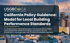 graphic shows USGBC-CA Releases Building Performance Standards Policy Guidance for Local CA Jurisdictions