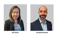 Van Zhao and Jonathan Busam  headshots