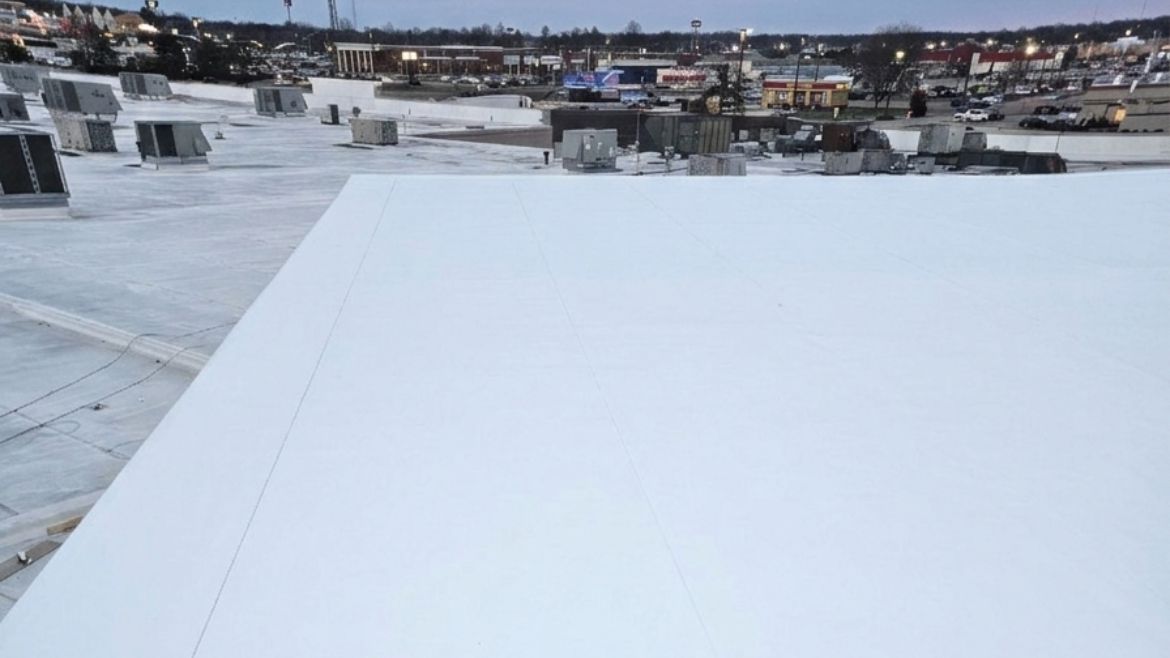 TPO on a roof