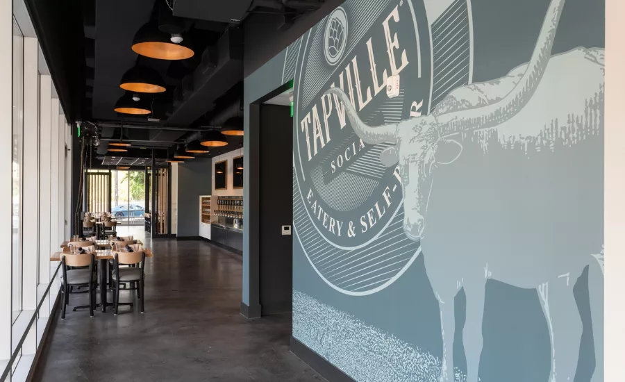 Tapville Social in Texas interior