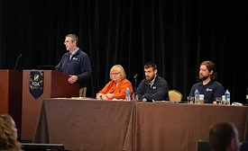 UL Research Institutes’ Fire Safety Research Institute (FSRI) engineers Daniel Gorham and Joseph Willi presented their findings along with Gavin Horn, Research Director, in a session at the FGIA Annual Conference