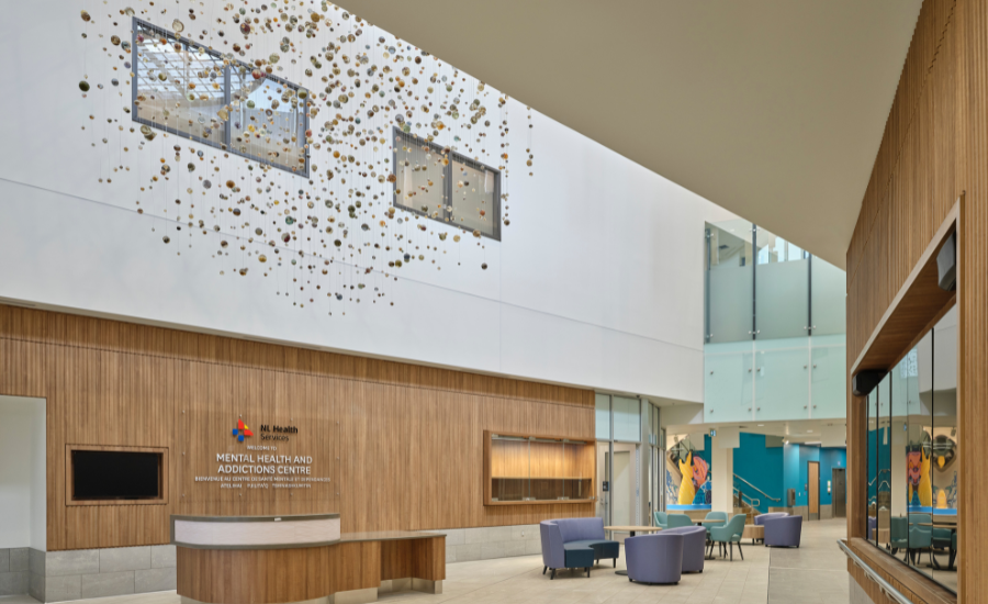 Mental Health and Addictions Centre interior