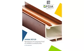 AAMA 307-26, Voluntary Specification for Laminates Intended for Use on AAMA Certified Profiles, an FGIA document cover