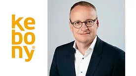 Tom Dekeyser headshot next to Kebony logo