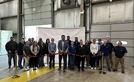 Kingspan Insulation North America Celebrates Completion of Rooftop Solar Installation at Mendota Manufacturing Facility with a ribbon cutting
