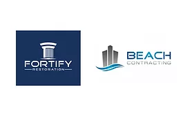 Fortify Restoration and Beach Contracting logos