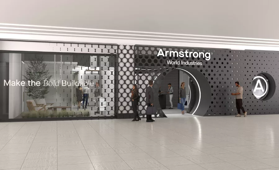 Armstrong World Industries' entrance at NeoCon