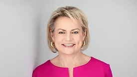 A portrait of Diane Tomb