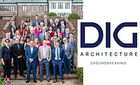 The DIG Architecture team (pictured) recently gathered with clients and collaborative partners to celebrate their 20th Anniversary, where the firm announced its new brand identity and narrative