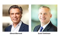Edward Bernard headshot (left) and Scott Tomlinson headshot (right)