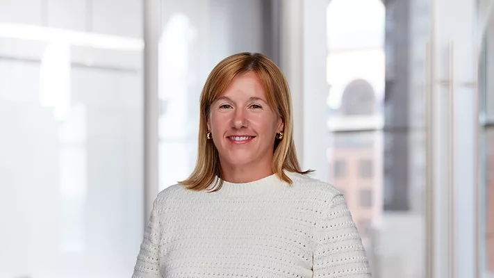 A portrait of Lawrence Group's Elizabeth Baumgartner