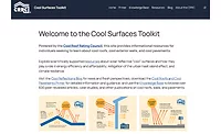 Cool Surfaces Toolkit microsite screenshot