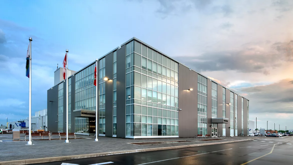 Bombardier Global Manufacturing Center exterior