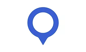 UpCodes logo blue on white background