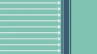 graphic shows white arrows pointing to the right on a light green background