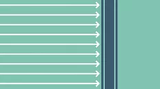 graphic shows white arrows pointing to the right on a light green background
