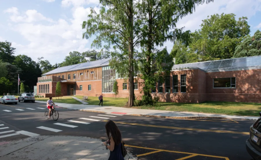 Maplewood Memorial Library rendering exterior