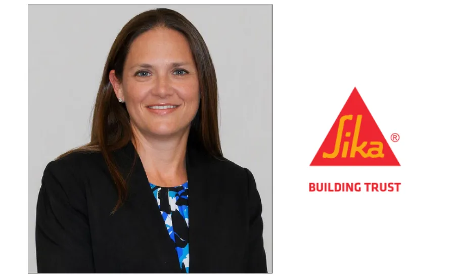 Laurie Hill headshot and Sika logo
