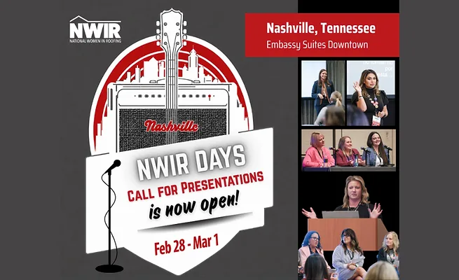 National Women in Roofing call for presentations