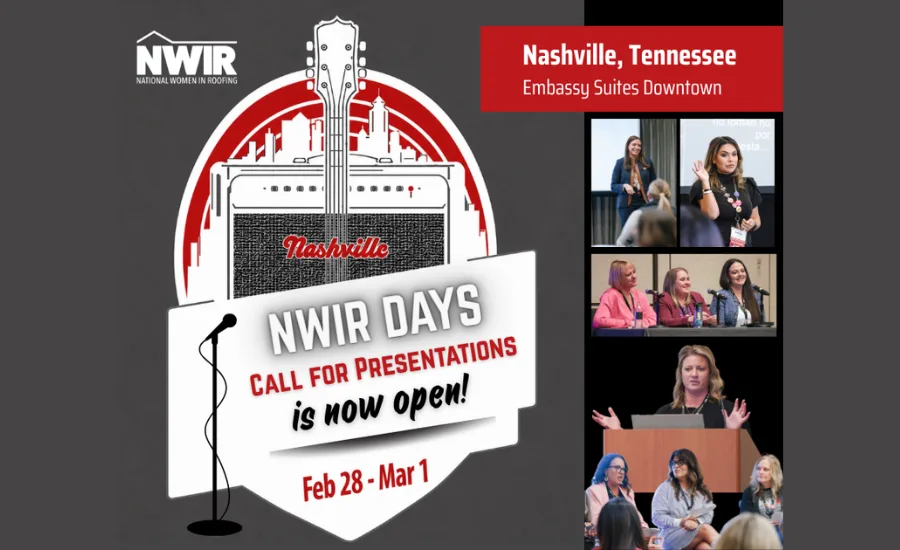 National Women in Roofing call for presentations