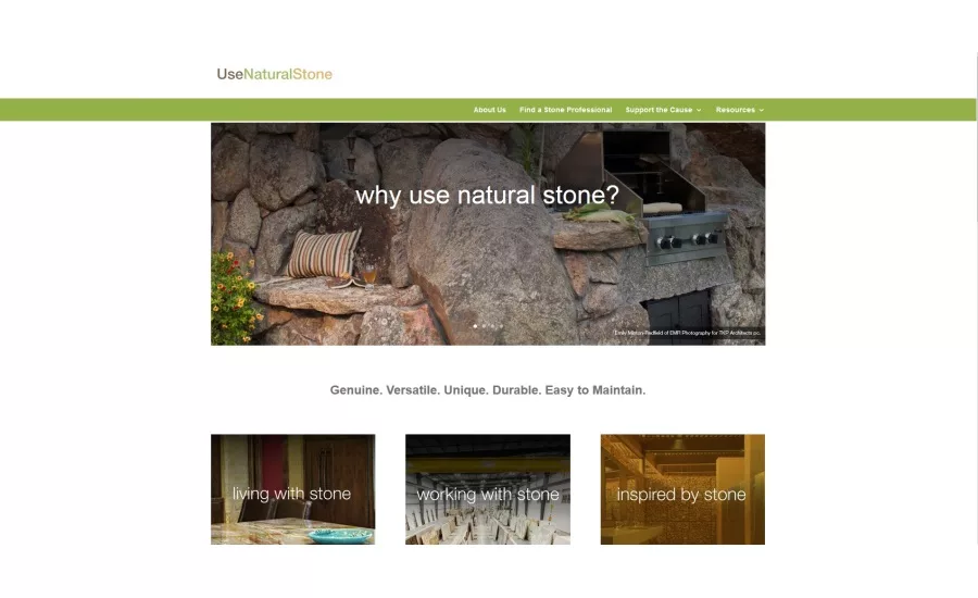 Stone WEbsite